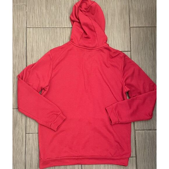 Nike Dri Fit Mens Pullover Training Hoodie CJ4268-620 Red Swoosh Size Medium - Picture 4 of 5